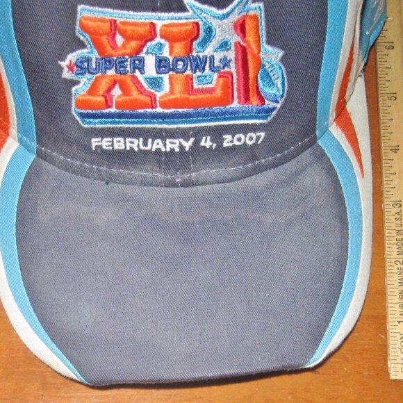 Superbowl XLI Baseball Cap South Florida NFL Indianapolis Colts Football - Picture 12 of 12